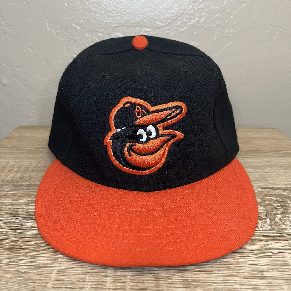 Baltimore Orioles Baseball Hat Cap Fitted 7 1/2 New Era 59fifty On Field US MADE
